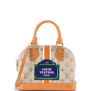 Louis Vuitton BB Alma Handbag Monopaname Canvas